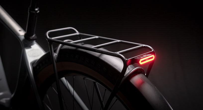 Brake light function for electric bikes